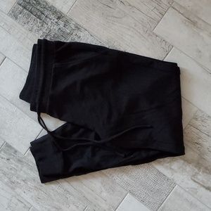 Loft Women's Size Small Black Midweight Comfy Athleisure Jogger Pants